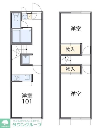 レオパレスアドレスの物件間取画像